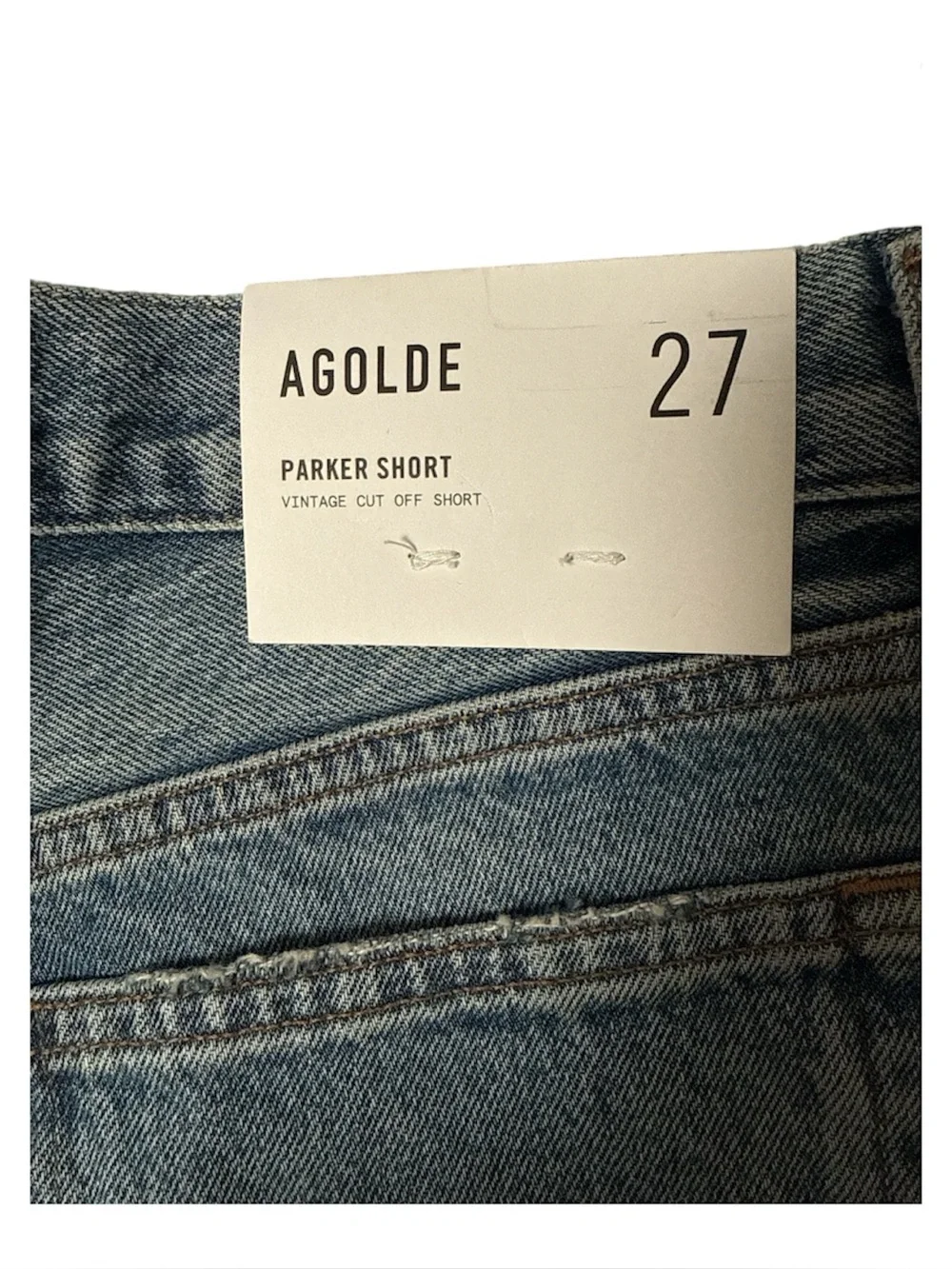 AGOLDE Parker Short Vintage Cut-off Short - Picture 4 of 5